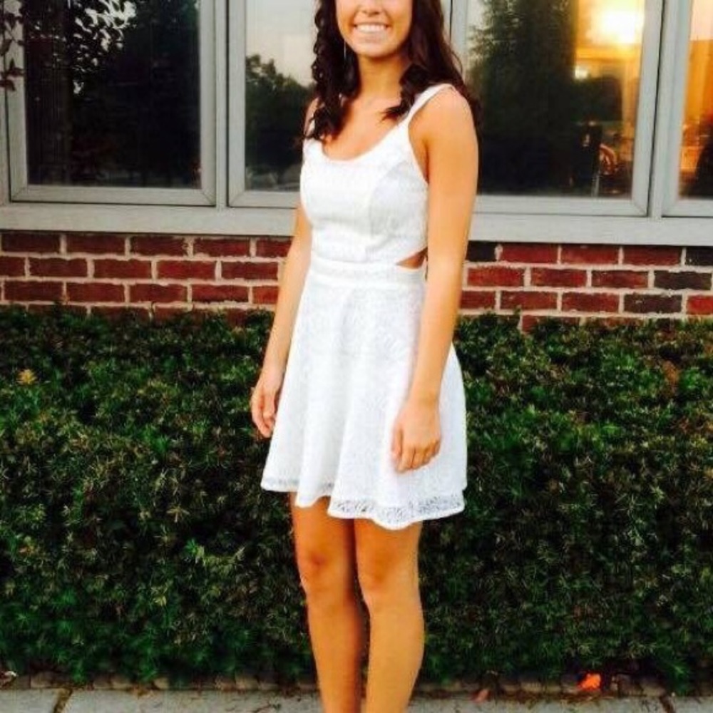 White dress